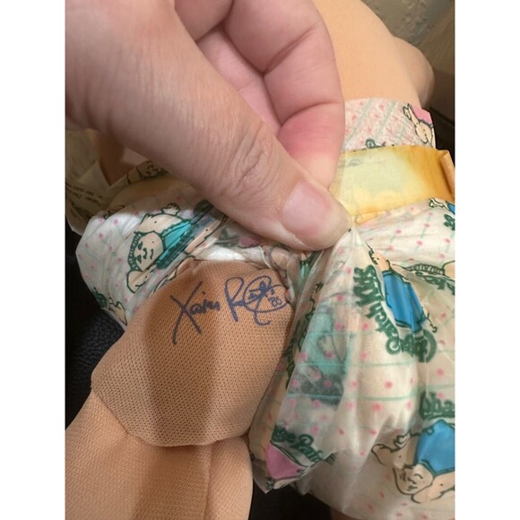 Two Vintage Cabbage Patch Dolls 1978 1982-1987 Preemie Appalachian Xavier Robert - Picture 12 of 12